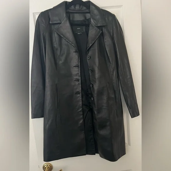 Identify | Jackets & Coats | Identify 0 Real Leather Car Coat